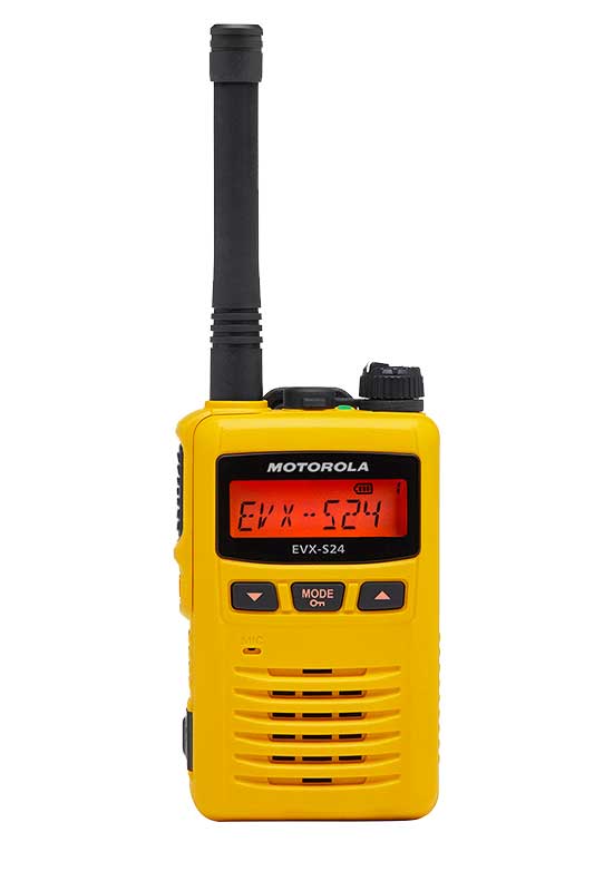 Motorola EVX-S24 Yellow