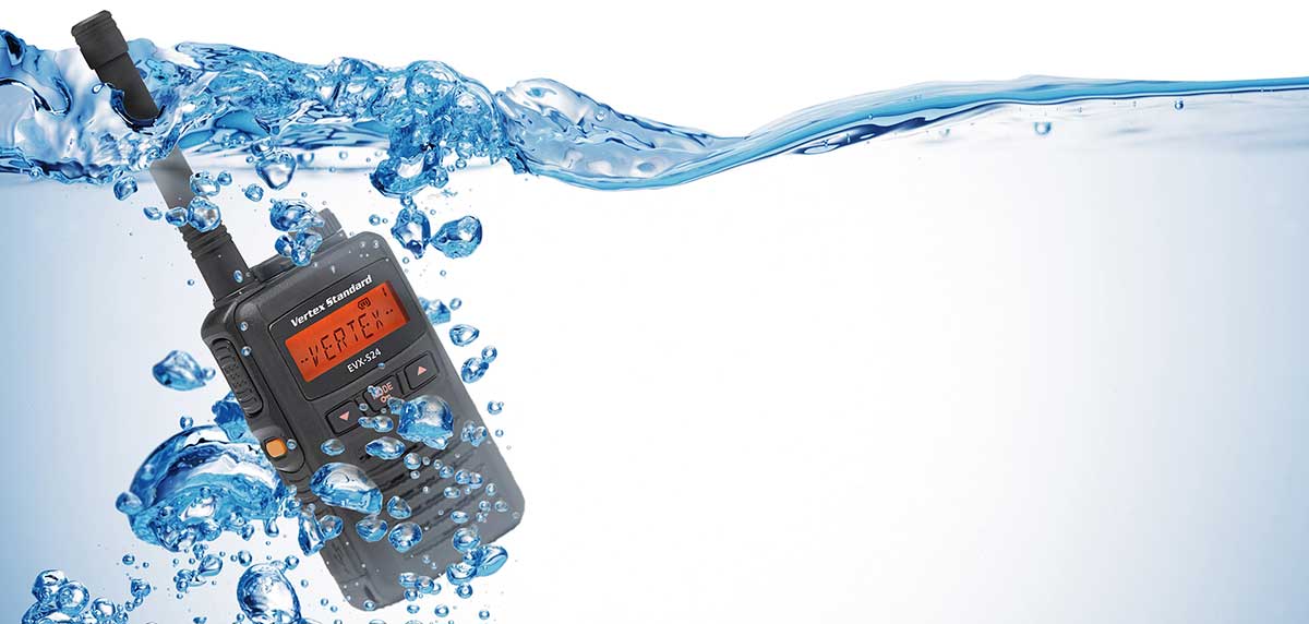 Waterproof mini walkie talkie